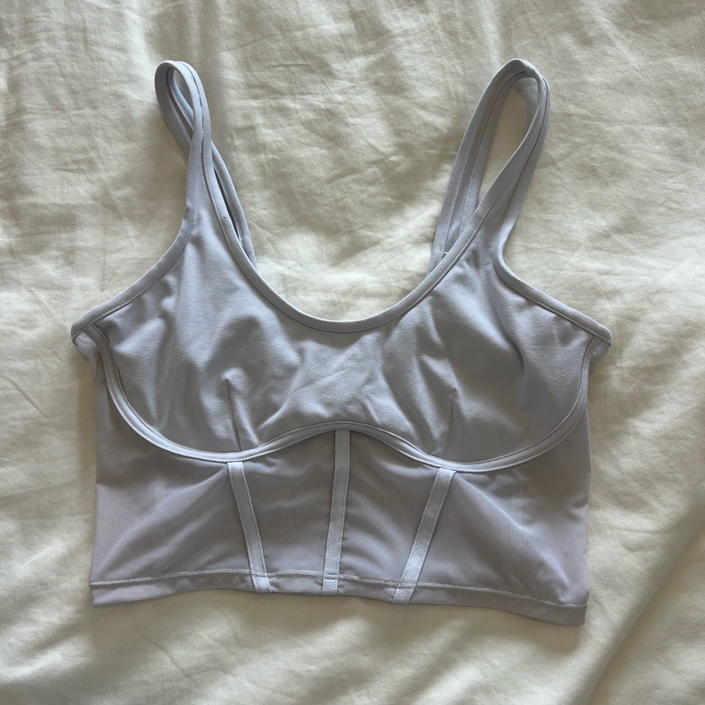 Alo Yoga Corset Style Crop Top